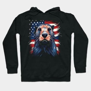 Patriotic Nutria Hoodie